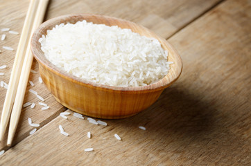 Rice grains