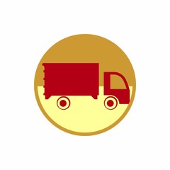 logistic logo icon Vector