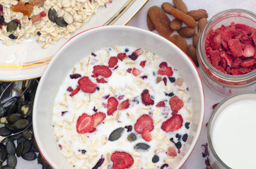 homemade muesli