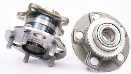 the composition of the four car wheel bearings with ABS sensor and splines
