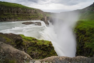 Fototapeta na wymiar Gullfoss in Iceland