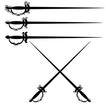 epee swords design