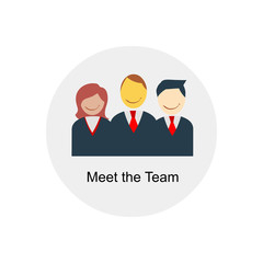 meet the team icon