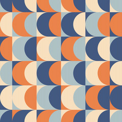 seamless vintage geometric pattern - 118121326
