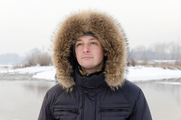 Portrait of a winter man