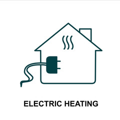 electric heating icon