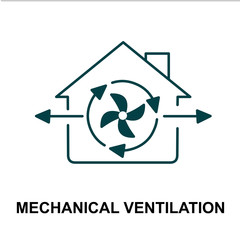mechanical ventilation icon