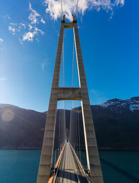 Hardanger bridge, Norway.