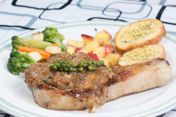 Pork chop steak