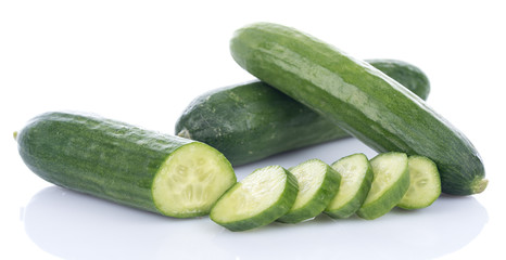 Fresh mini cucumbers