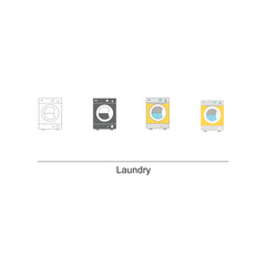 simple icon for laundry