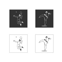 black and sport icon