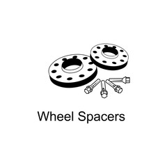 wheel spacer icon