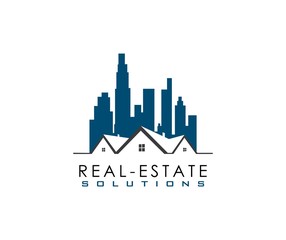 Obraz premium Real estate logo