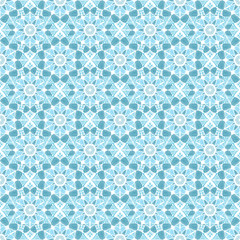 Nice colorful  Mandala. Vector Seamless Pattern.
