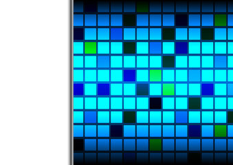 Abstract squares background vector template