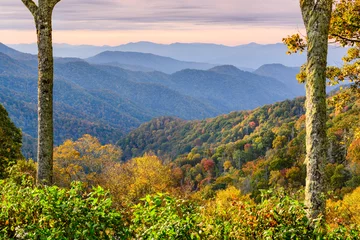 Photo sur Plexiglas Automne Smoky Mountains National Park