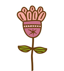 flower floral nature icon