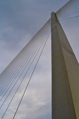 cable-stayed bridge support