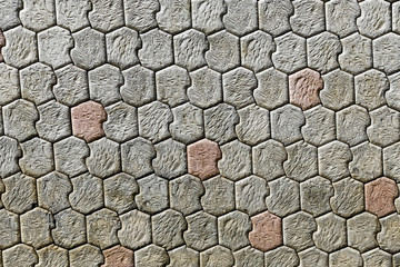 Texture decorative stones