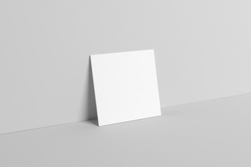 Square Catalog / Magazine Mock-Up - Perfect Binding