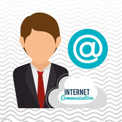 internet service cloud icon