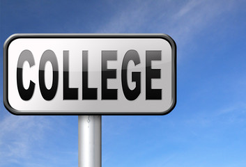 Obraz premium college