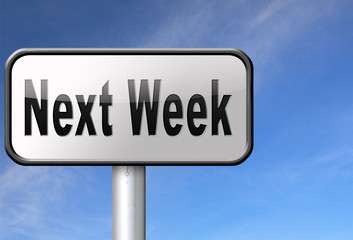 Obraz premium next week