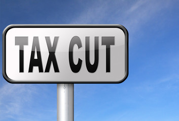 Obraz premium tax cut