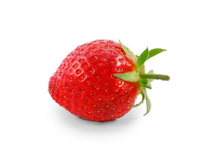 strawberry isolated on white background