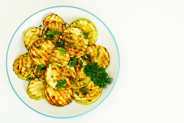 Zucchini Grilled with Fennel