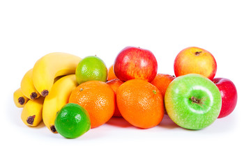 isolated fruit on a white background