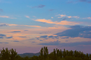 Obraz premium landscape with dramatic light