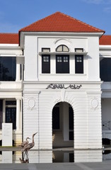 Obraz premium Main entrance in Sultan Abu Bakar Museum, Pekan, Malaysia