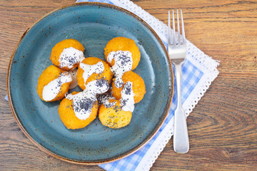 Sweet Cheese Balls Donuts