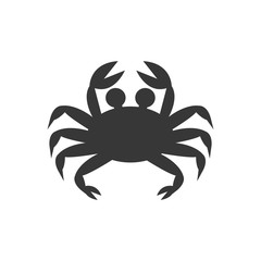 crab cute animal sea little icon. Isolated and flat illustration