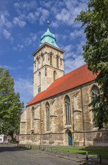 Fototapeta premium St. martini church in the historical center of Munster