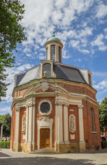 Clemens church in the historical center of Munster