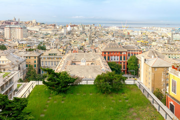 Genoa. View from above.