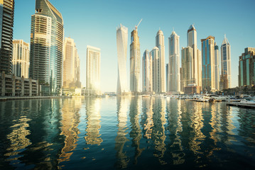 Fototapety  Dubai Marina, Zjednoczone Emiraty Arabskie