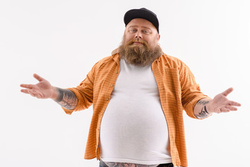Man posing