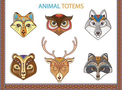 Ethnic totem animals