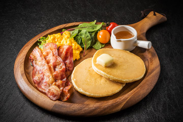 パンケーキセット Light meal of the pancake