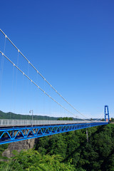 夏の竜神大吊橋