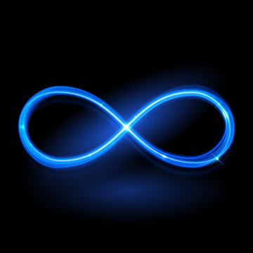 Ector Magic Glowing Light Infinity Sign