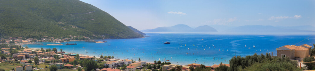 Vasiliki bay, Lefkada island, Greece