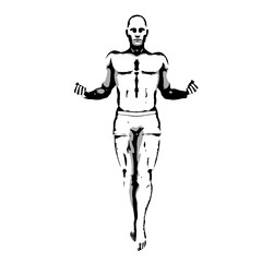 Comic Book Hero Pose