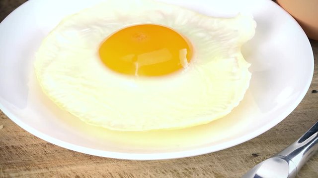 Fried Eggs as seamless loopable 4K UHD footage