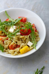Italian Pasta salad in bowl