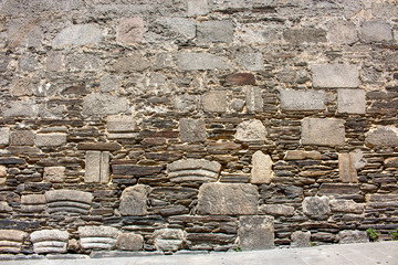 Hintergrund - Naturstein Mauer